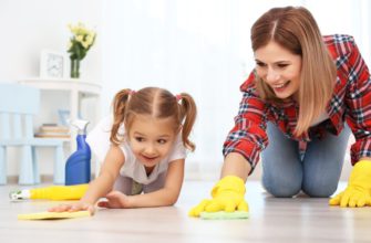 Как приучить детей к порядку и чистоте в доме