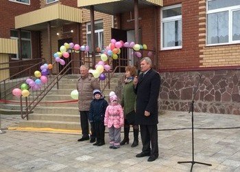 Открытие детского сада "Берёзка" в Сосьве
